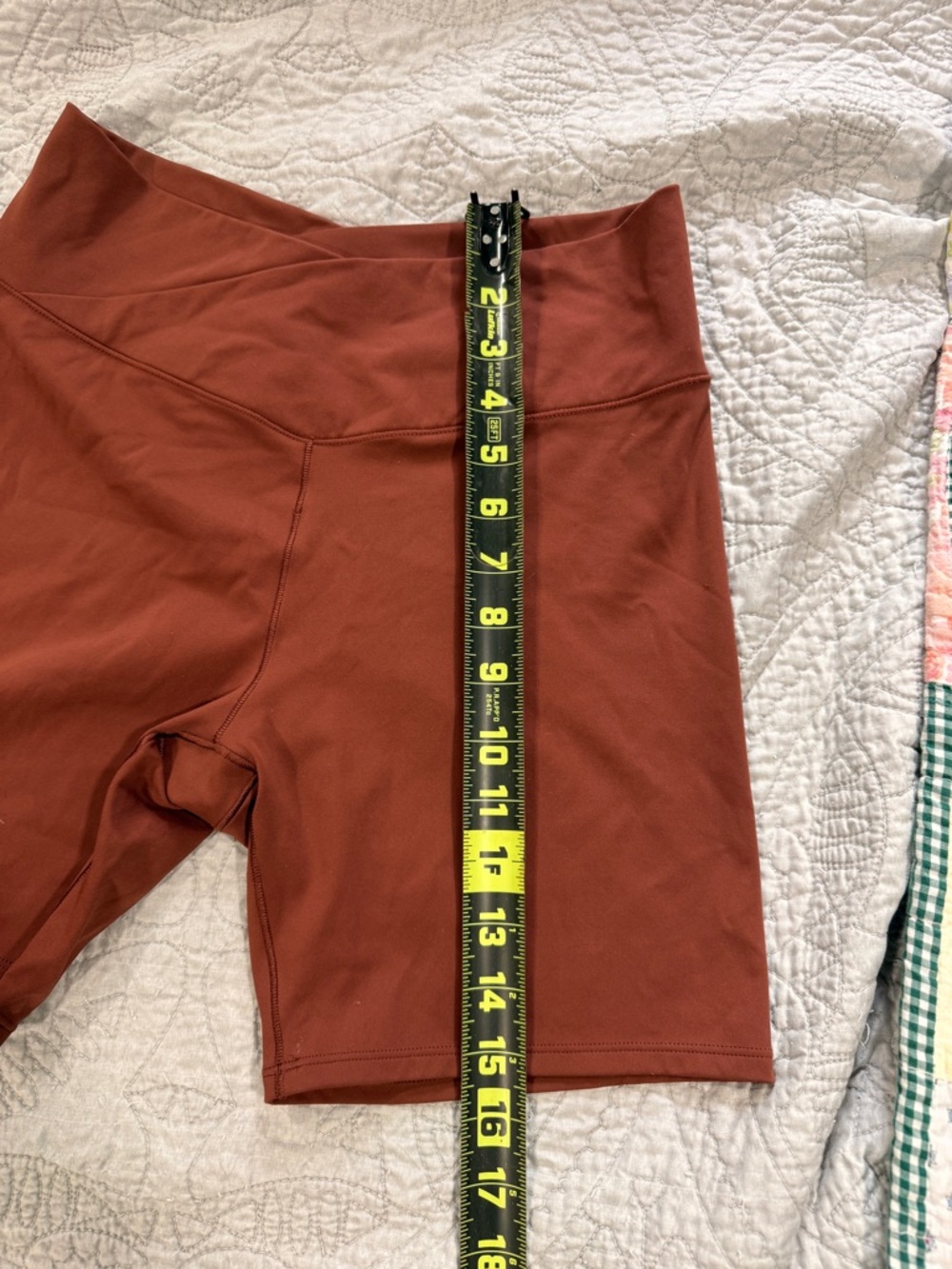 JoyLab Rust Colored Biker Shorts - Picture 5 of 5